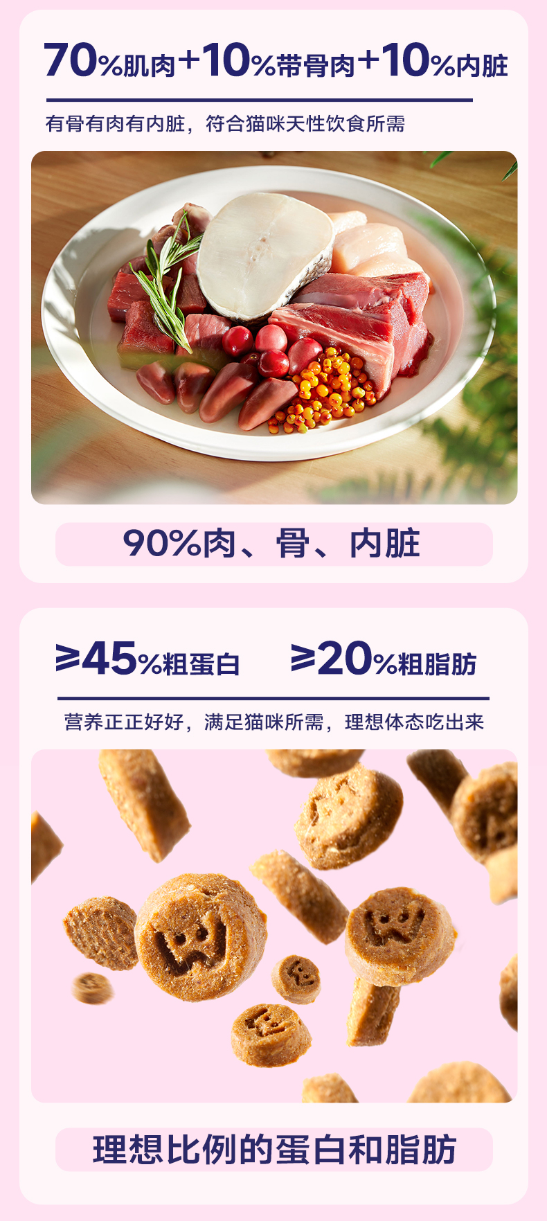 BARF霸弗全价低温烘焙猫粮